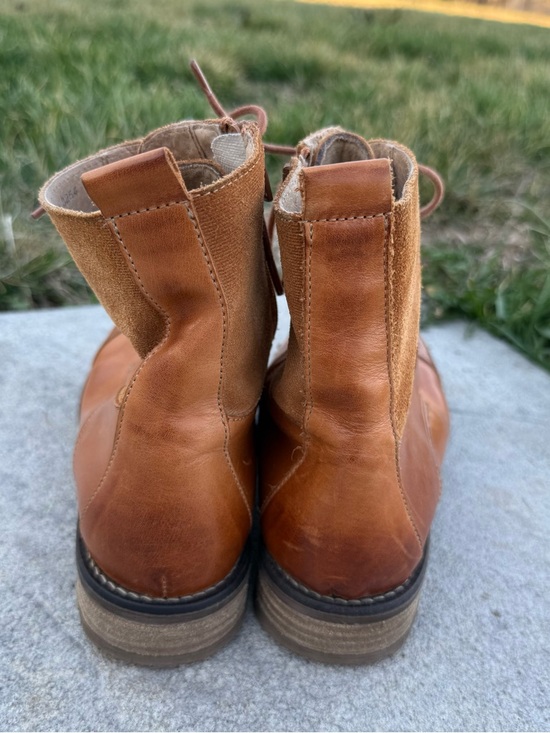 Tara M Lena Brown Leather Ankle Boots 41 - Picture 3 of 14